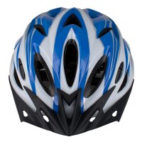 Fahrradhelm | Radhelm | Schutzhelm | Grau/Blau