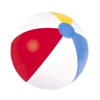 Wasserball Ø 41 cm Retro Weiß/Blau/Rot/Gelb