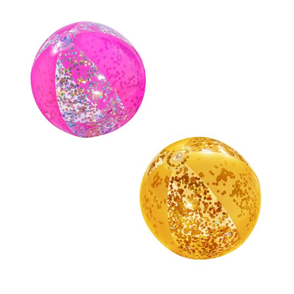 Wasserball | Glitter Fusion | aufblasbarer glitzer Ball | 41 cm | sortiert
