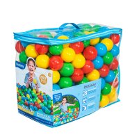 Spielbälle für Bällebad | mit Tragetasche | 250 Spielbällen | Bunt