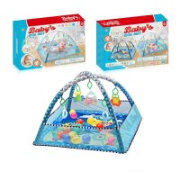 Baby-Spieldecke | Bällebad | Spieldecke | Babygymnastikcenter | blau