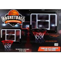 Mini-Basketball Set | Basketball Korb | Kinder Basketball Spiel | mit Basketball | 52 x 35 cm