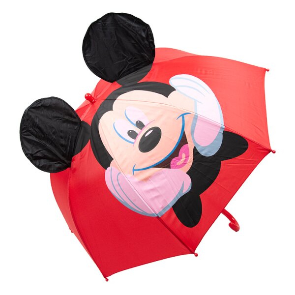 Kinderschirm | Regenschirm | Schirm | Ø 71 cm | Maus | Rot