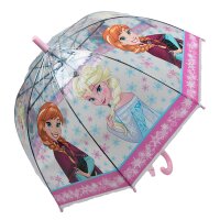 Kinderschirm | Regenschirm | Schirm | Trillerpfeife am Griff | Ø 72 cm | A&E | Rosa