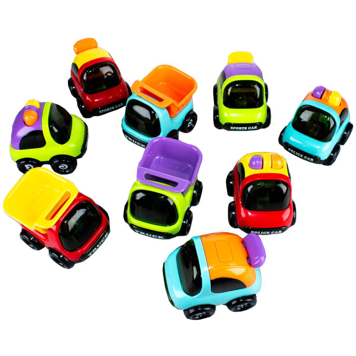 Spielzeugautos | Mini-Autos | 9-teilig