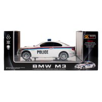 Ferngesteuertes Auto | RC Auto | Polizei Auto | mit Akkus | BMW M3 | weiß