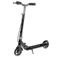Scooter | Roller | Cityroller | Tretroller | Kinderroller | Mit Ständer | 145mm PU Räder | Schwarz