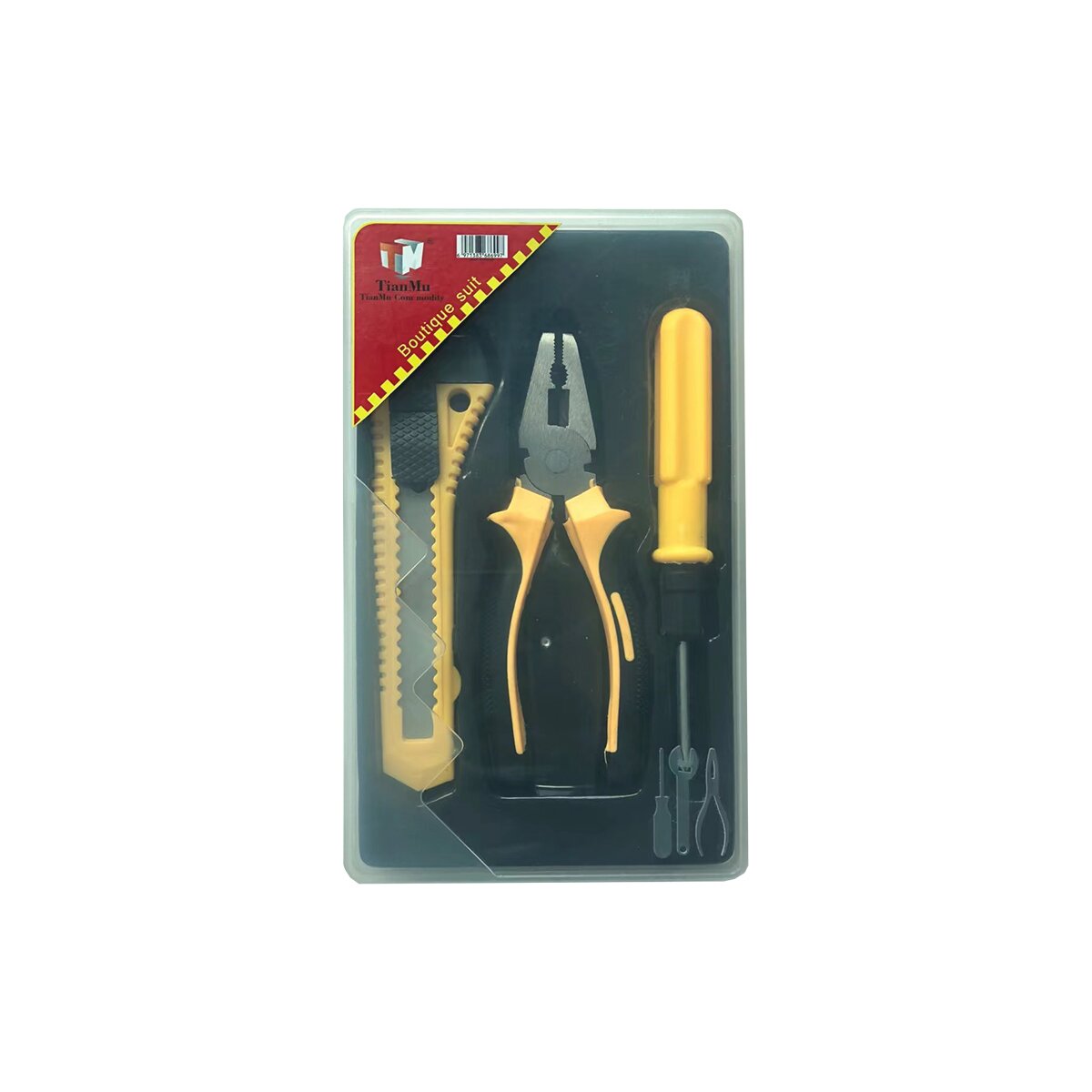 Werkzeug-Set | 3-teilig | Schraubendreher | Cuttermesser...
